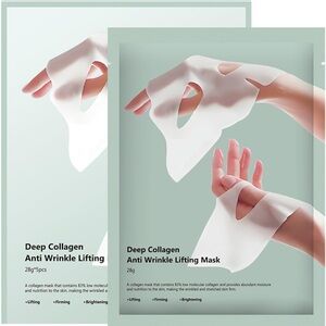 Deep Collagen Anti Wrinkle Lifting Mask,Firming Brightening Face Sheet Masks